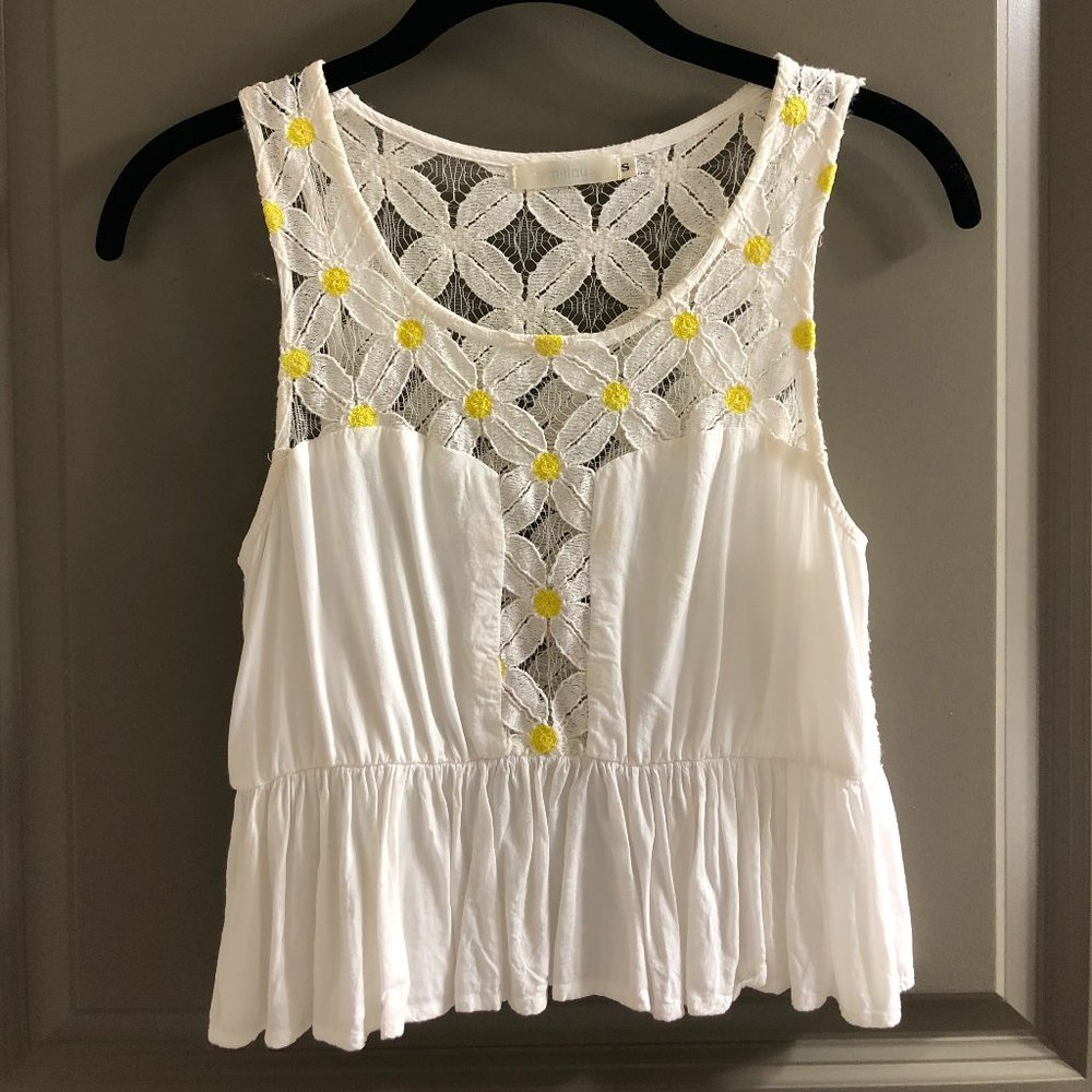 Floral Cropped Top